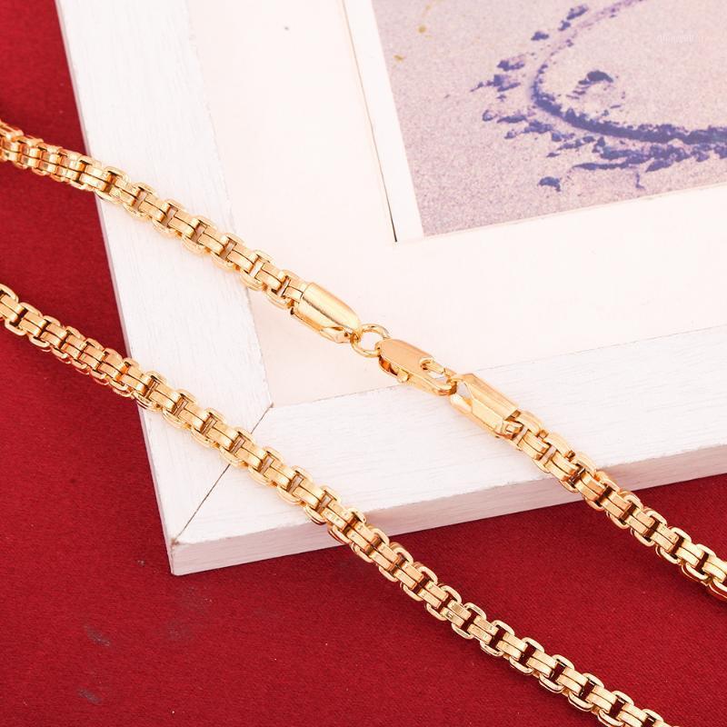 

Ethiopian African Gold Necklace 24K Color Jewelry Chain For Ethiopia Women Chains