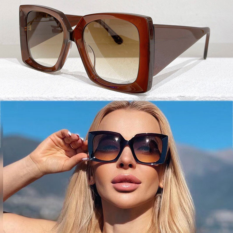 

Sunglasses Designer Womens Fashion Trend Full Frame Designerr Women Sunglasses Beach Vacation Driving UV Protection Top Quality Mens Glassess 921 with Box