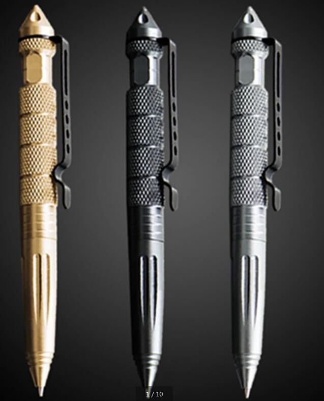 

Metal Colour Tactical defense pen School student office Ballpoint pens GC713, Photo