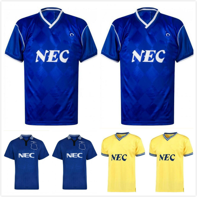 

1995 FERGUSON EFC Retro SOCCER JERSEY Kanchelskis RIDEOUT LIMPAR 86 87 88 HINCHCLIFFE Jackson STUART Home HORNE Football SHIRTS Final CAMISETAS DE FÚTBOL