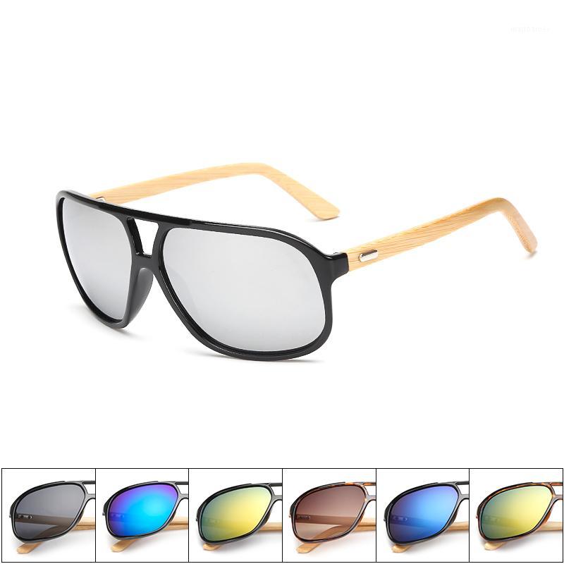 

Sunglasses Bamboo Men Wood Square Retro De Sol Masculino Wooden Sun Glasses Women Brand Designer Feminino