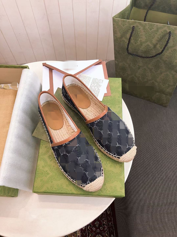 

platform vintage sandalluxury Espadrilles Plate-forme designer womenluxe sandale fisherman size 35-41 letters mjkRRjJ004