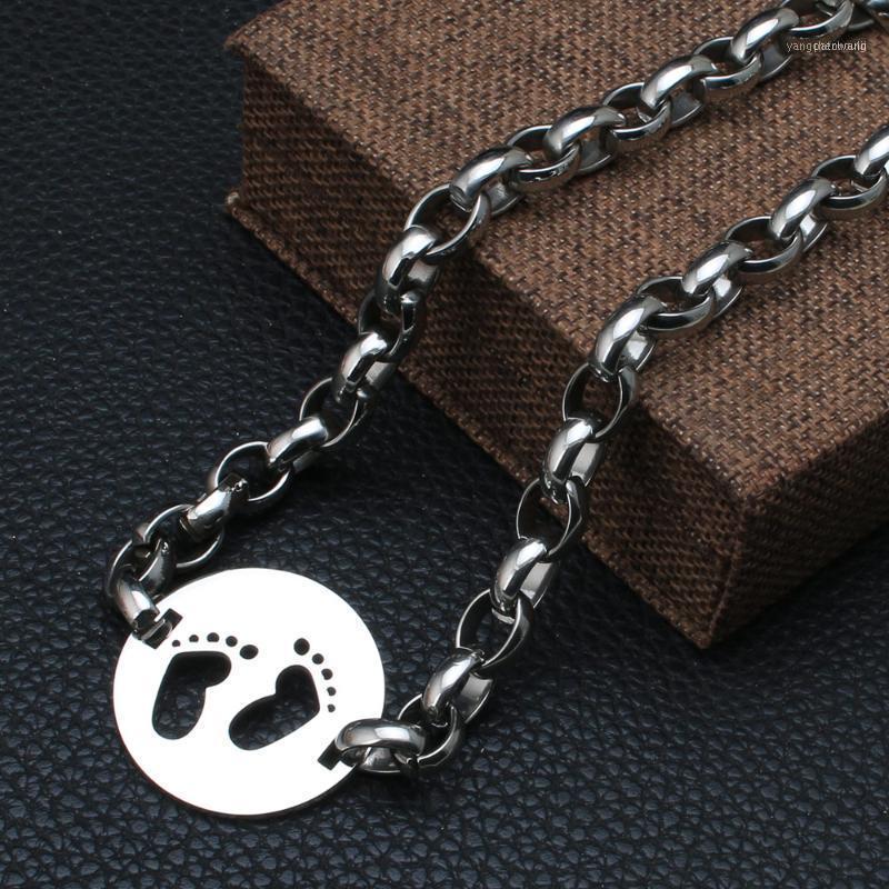 

Fashion Stainless Steel Jewelry For Woman Round Necklace Chain High Quality Silver Color Choose NGEZACBF1