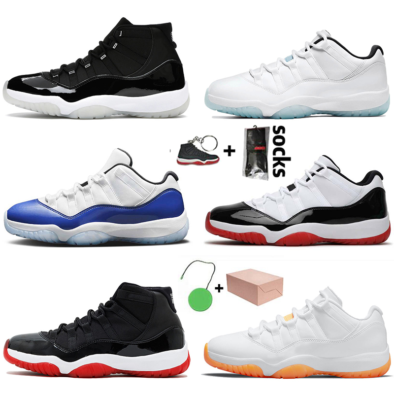 

2021 With Box Jumpman 11 Men Womens 11s Basketball Shoes Retro Mens Sneakers Trainers Low Legend Blue Citrus Jubilee 25th Anniversary Orange Trance, #28 low cherry 36-47