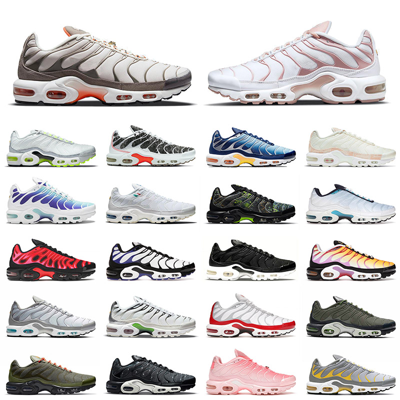 

Tn Plus Mens Running Sports Shoes Club Black Teal Yellow Pink Fade Smoke Grey Men Women University Blue Prim Tns Trainers Sneakers Size 36-46, B11 mean green 40-46