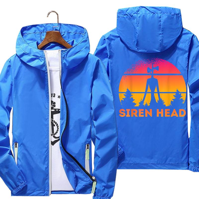 

Men's Jackets Custom Men Women Siren Head 1 Jacket Printing Spring Autumn Casual Baseball Windbreaker, Black;brown