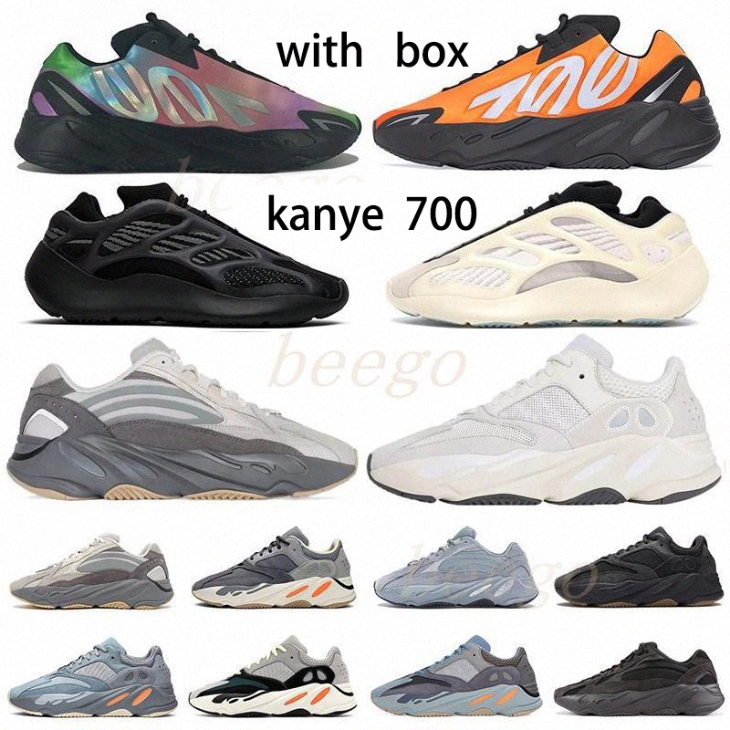 

kanye v1 v2 v3 wave runner mauve mnvn Vanta Static shoes man womens grey sports designer athletics sneakers 36-47 platform yeezys yezzy 700 500 sun 700s west yezzys, With box