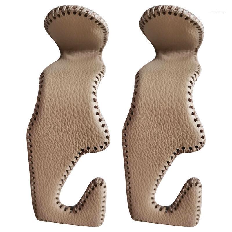 

Car Organizer 2 Pieces, Built-in Sundries Storage Hook, Back Seat Headrest Hanger, Beige Hook1