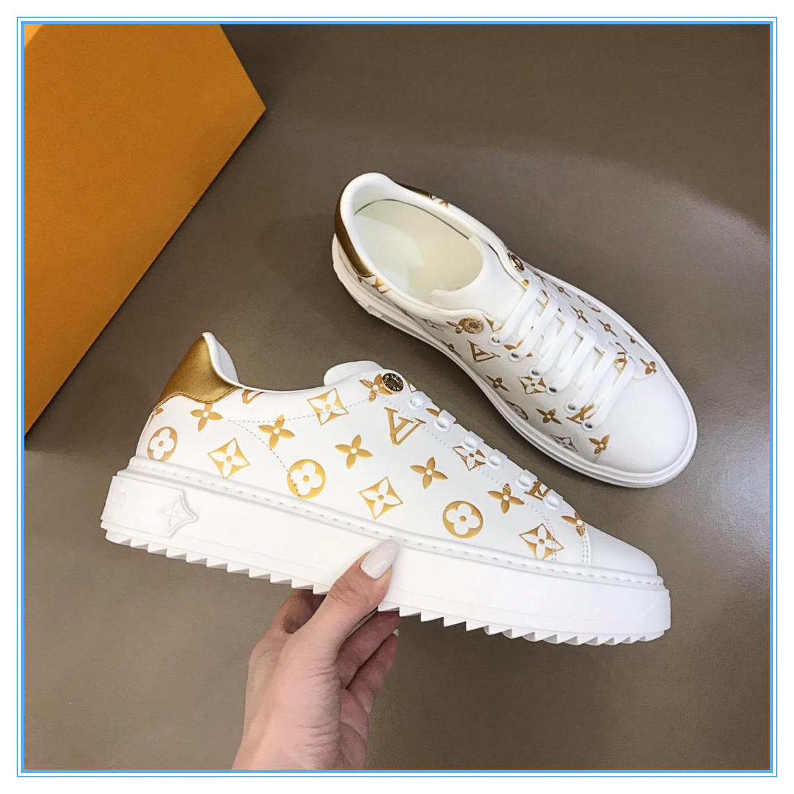 

Luxury Designer Men Women Sneakers Leisure Shoes Low Top Real Leather Couple Sneakers Shoe Walking Sports Trainers, Black