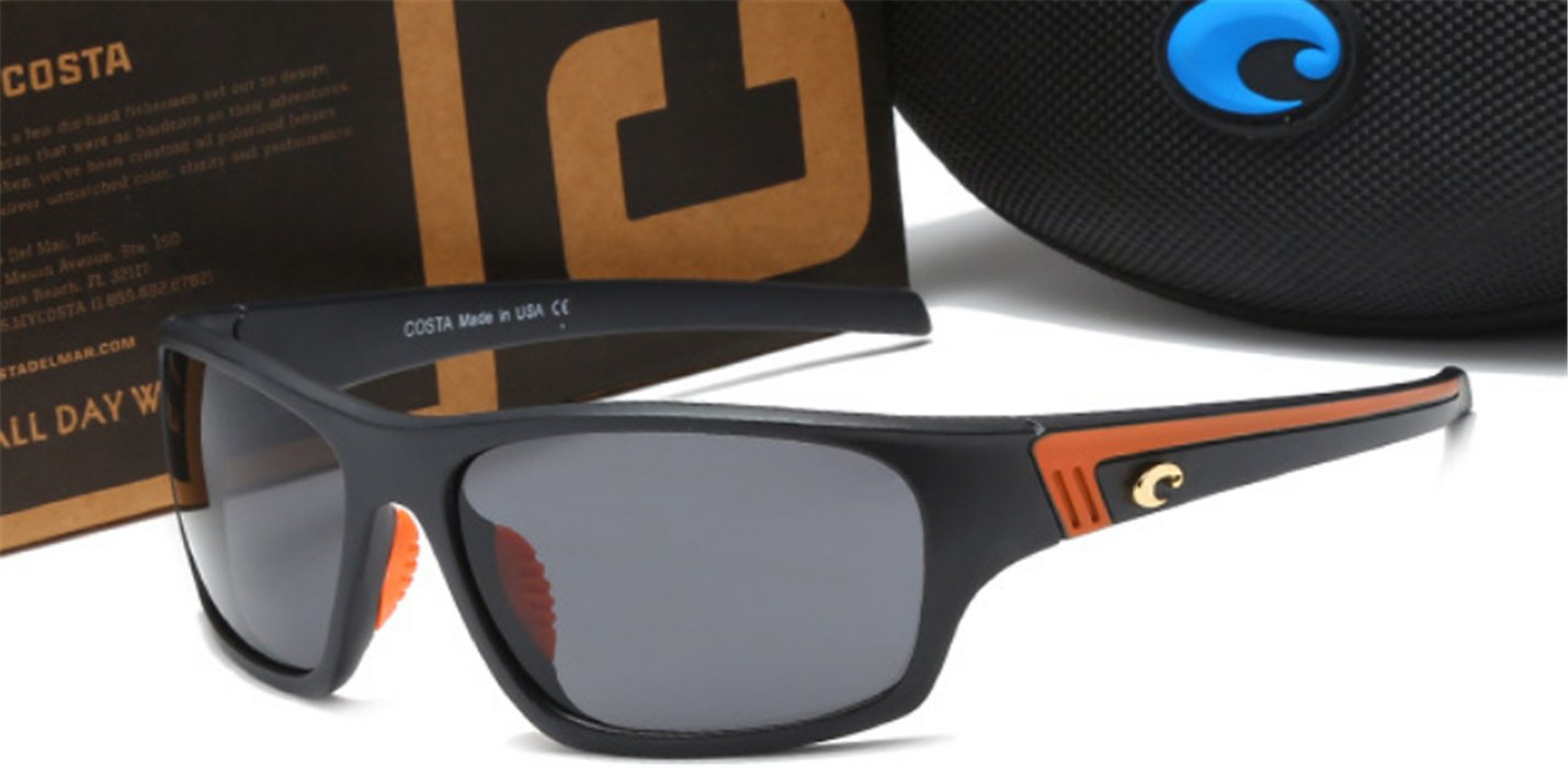 

men sunglasses Costa sunglasses Classic Driving Designer women Sunglasses UV Protection Fashion Luxury Sport Eyewear color lens with box 9022, White;black