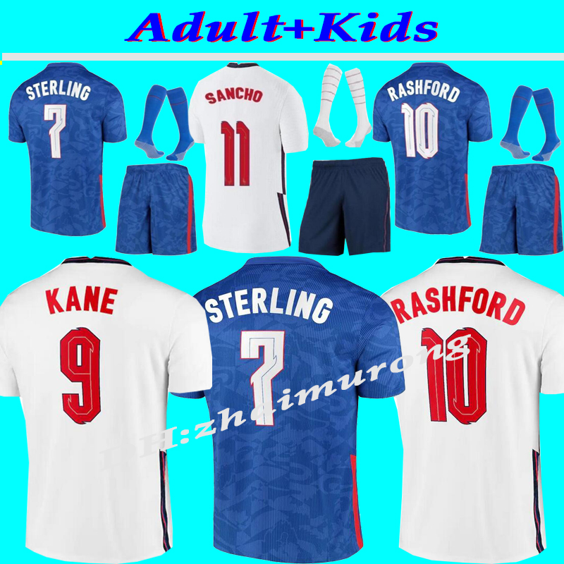 

soccer jersey 2021/22 KANE STERLING RASHFORD SANCHO HENDERSON BARKLEY MAGUIRE 20 22 national football shirts men + kids kit sets Maillot De Foot uniforms, Kids+socks