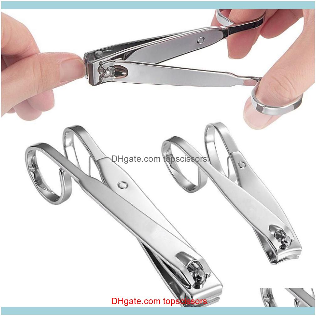 

Tools Art Salon Health Beauty Clippers Pedicure Straight & Curved Edge Scissor Manicure Professional Trimmer Nail Tool Drop Delivery 2021 Nt