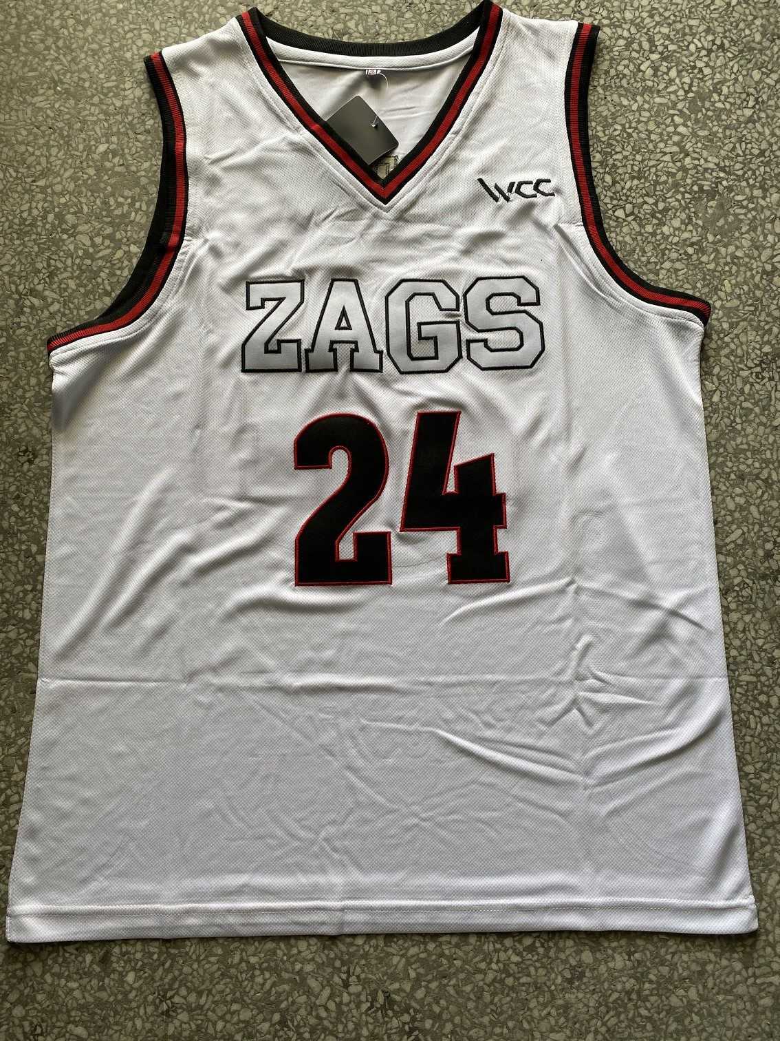 

Gonzaga Bulldogs College Basketball Jersey 1 Jalen Ss 2 Drew Timme 24 Corey Kispert 21 HACHIMURA 12 STOCKTON Jerseys ZAGS NCAA Men's ALL, 15