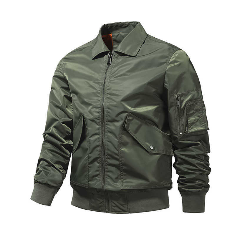 

Autumn Winter Tactical Army Military CWU/45P Bomber Jacket Men Flight Baseball Top Gun B3 Airforce Pilot Flight Wind Breaker G0908, Autumn black