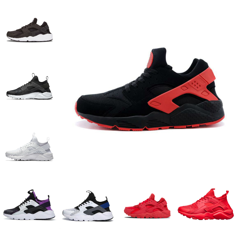 

Sale 2021 New Airs Huarache 1.0 4.0 Men Running Shoes Cheap Stripe Red Balck White Rose Gold Huaraches Women Trainer Breathable Designer Sneakers