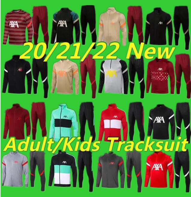 

top 21/22 kids + men adults football tracksuit soccer training suit jacket 2021 2022 mens survetement foot chandal tuta jogging, B450# e537# 2022