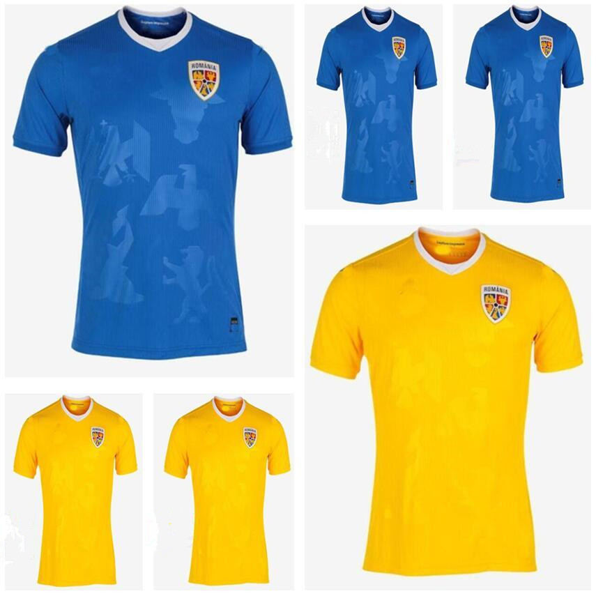 

21/22 Romania Soccer Jerseys 2021 2022 Alexandru Cicaldau Ianis Hagi Dennis Men Marin football shirts maillots camiseta de futbol thailand, Image