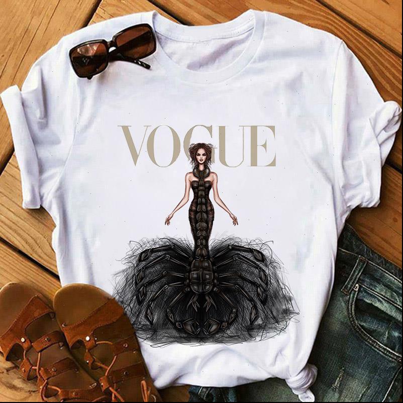 

summer women fashion princess printed t shirt cartoon cute tee female short sleeve shirts 90s girls cotton, White
