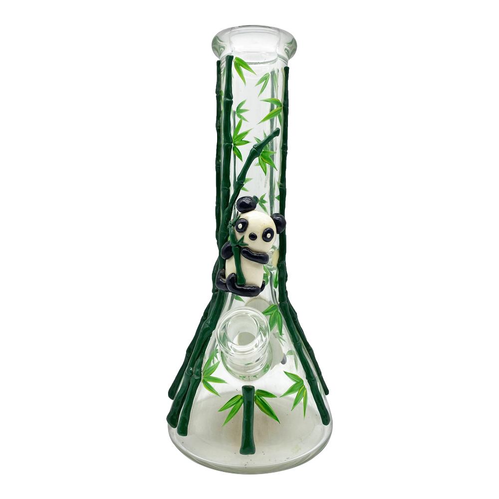 

2021 hotselling hand painted WG08144 panda glass bongs smoking water pipe wholesale, good quality and fashion