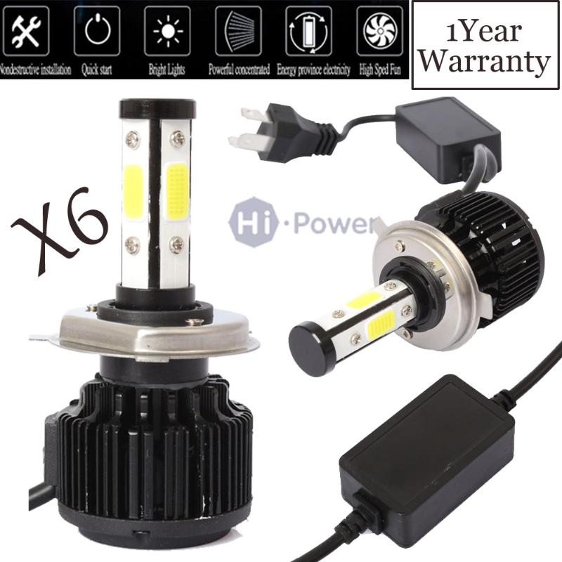 

Car Headlights Gold/Black/Red X6 Headlight Kit 100W H11 9005 H4 H13 9004 9007 Hi-Lo Beam 5202 6500K 12V 24V Universal