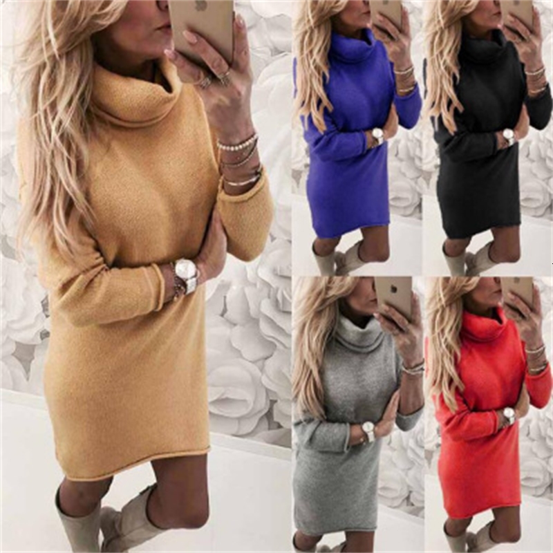 

sweaters sweater Women Clothed in Goal High Basic Plus Size Occasional For Ladies ed, Blue