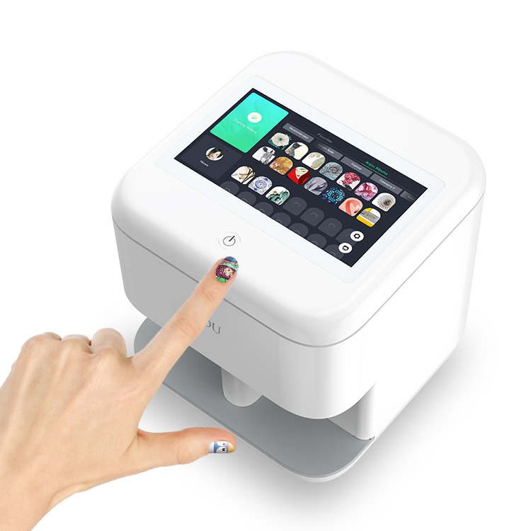 

Wholesale 3D Nail Art Printer Wireless Salon Equipment with Touch Screen DIY Pattern Photos Printing Machine Professional Manicure Set Nails Tools