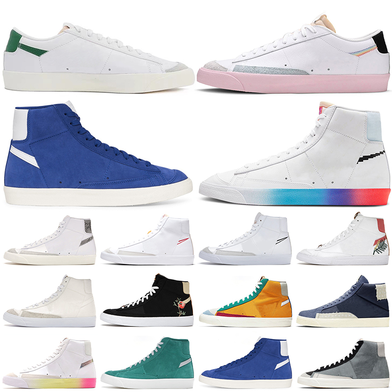 

Fashion Blazer Mid 77 casual shoes Blazers High Have A Good Game Multi Suede Dorothy Gaters Cool Grey blazes platform sneakers outdoor designer trainers, Low team red