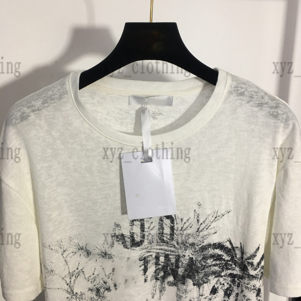 

women T-Shirt Coconut Grove Alphabet Print t shirts large metal pin kink t-shirts cropped waist tops Gradient Smudged trangle Logo Print Casual designer tee cotton SML, 01