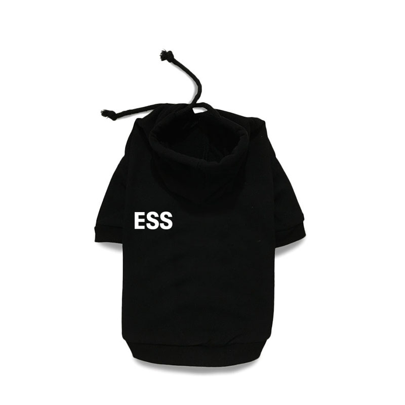 

Autumn Pet Dog Cothes for Sma Dogs Cothing French Budog Cotton Hoodies for Yorkies Dog Accessories Chihuahua Coat PC2039, Black