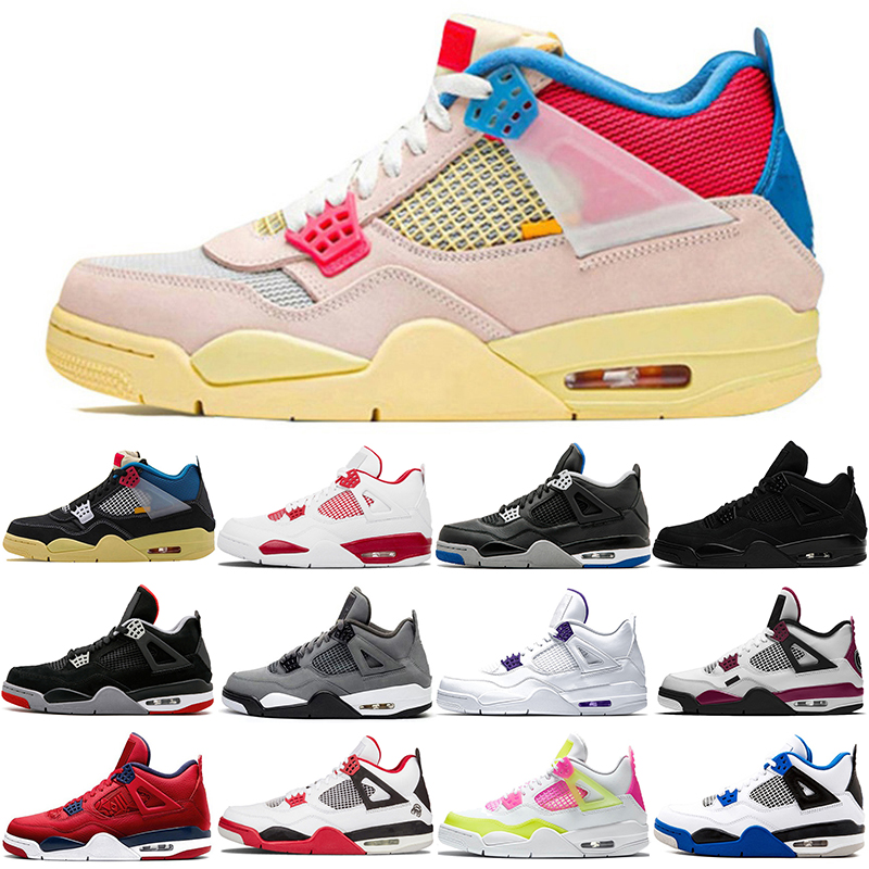 

4 Basketball shoes 4s Jumpman men Lemon Motosports blue orange metallic Pine Green Venom Cool Grey Alternate sport sneaker trainers size 40-46, Toro bravo