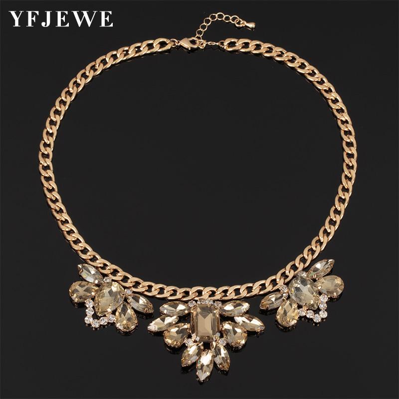 

Women's Elegant Rhinestone Necklace Crystal Choker Chokers Collar Chocker Statement Necklaces Wedding For Birde N315