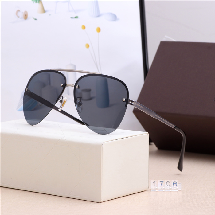 

Luxury Brand Polarized Men mens womens Pilot Sunglasses designers UV400 Eyewear sun Glasses Metal Frame Polaroid Lens with box
