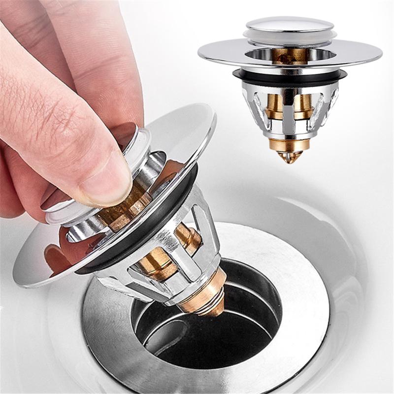 

Other Bath & Toilet Supplies Universal Basin -up Drainage Filter Hair Connector Bathtub Plug Shower Sink Kitchen Accessories