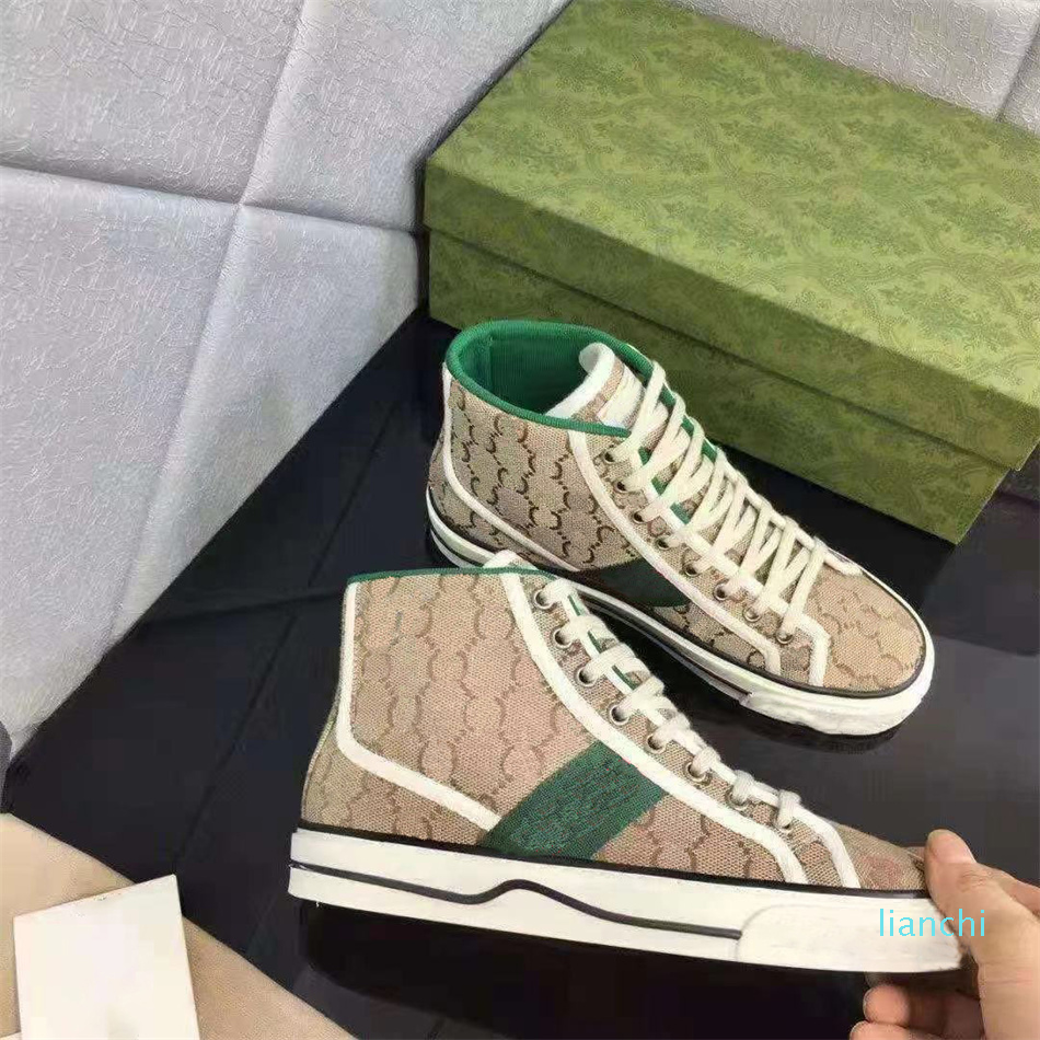 

Designer Classic 1977 Tennis Canvas Short boots Shoes Mens Women High Low Tow Casual Shoe Autumm Winter Outd, Green
