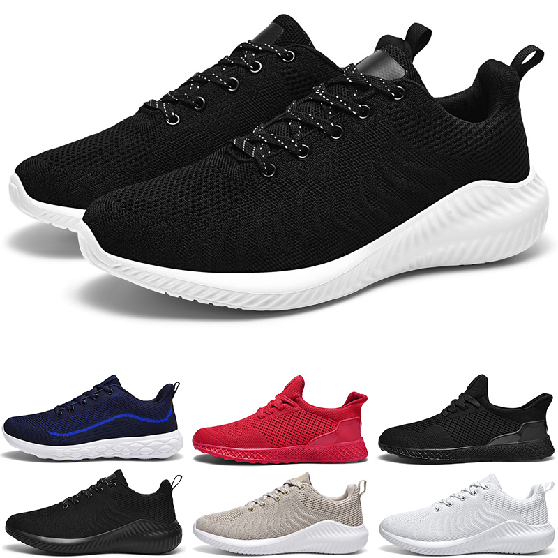 

men chaussure running shoes black white sole mesh sneakers breathable outdoor fashion soft jogging walking tennis shoe chaussures de course sport, Color 9