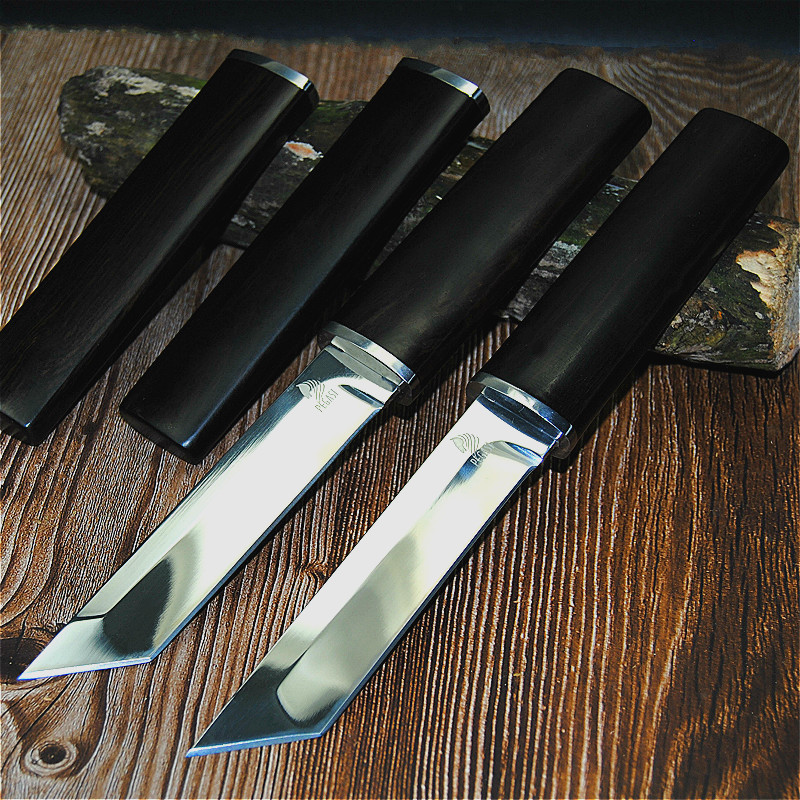 

PEGASI D2 stee Japanese tactica knife 60hrc vacuum heat treatment sharp camping hunting knife series (Rescue knife)