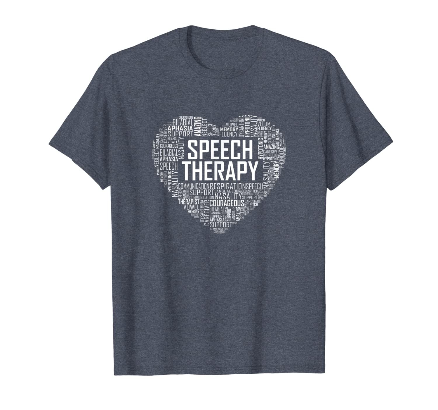 

slp speech therapy love therapist month gift t-shirt, White;black