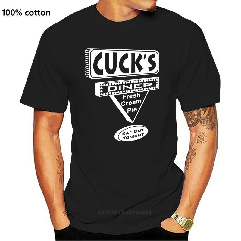 

Men's T-Shirts Camiseta De Cuckold Para Hombre, Cucks Diner Mujer, Skybluexry11106