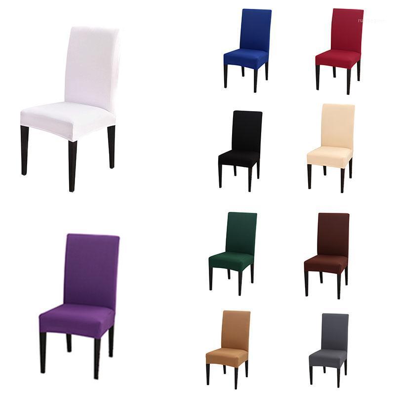 

Chair Covers Home Textile High Back Solid Modern Concise Office El Siamese Cover