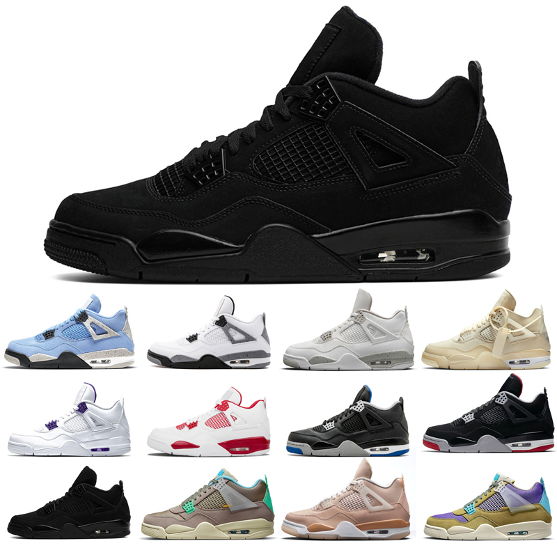 

4s new basketball shoes for man Black Cat Taupe Haze Desert Moss court purple Travis cool Cement Oreo Sail Olivia Kim orange metallic Fire Red Bred DIY Pure Money Neon, Alternate