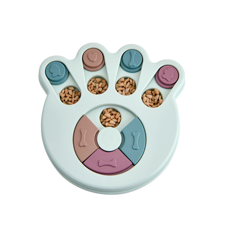 

Interactive Training Feeder Toys Pet Supply Slow Eating Bowl Rotary Choke-proof Puppy Treat Dispenser Cat Feeding Food Dishes