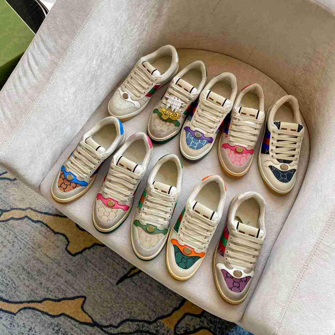 

Screener sneakers Denim lady Thick soled Casual shoe leather sneaker Letters lace-up platform Leisure women shoes fashion Flat canvas, Black