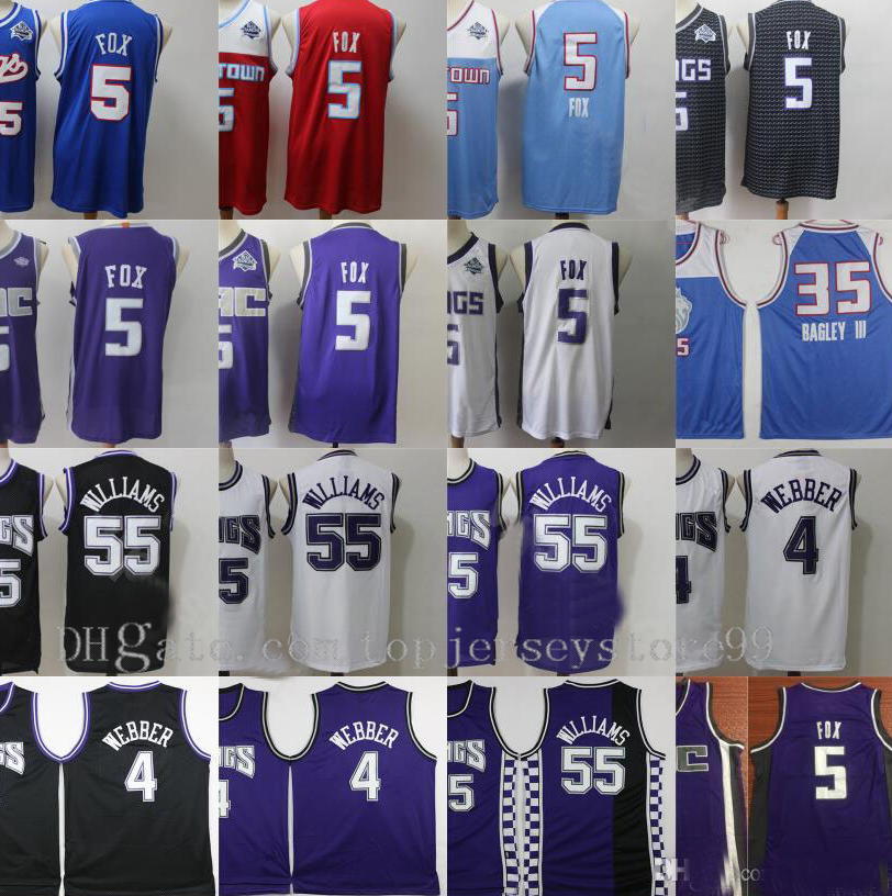 

2021 Good Quality Sport Cheap Jersey 4 Webber 5 Fox 55 Williams Stitched Wholesale City Earned Red White Blue Black Purple Size S-2XL