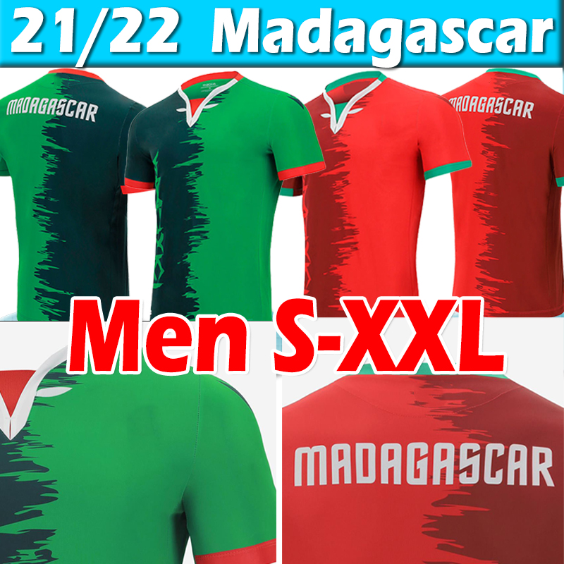 

2021 2022 Madagascar Soccer Jerseys National Team ANICET NOMENJANAHARY A. Raux T. Fanomezana A. Manoelantsoa M. Raveloarison 21/22 Men Football Shirts Uniform TOP, 21 22 away
