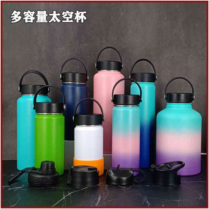 

Hot selling 32oz / 40oz tumbler 304 stainless steel space kettle thermos cup sports water bottle, White