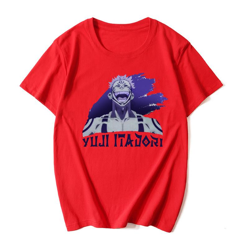 

Women's T-Shirt Summer Cartoon Gojo Satoru Anime T Shirt Custom Logo Women Men Harajuku Short Sleeve Jujutsu Kaisen Tops Drop, White