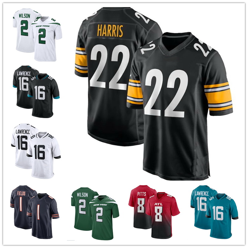 

FIELDS 1 Jones 10 LAWRENCE 16 Pitts 8 TEBOW 85 Wilson 2 22 Harris Football Jerseys 2021 Men women yakuda local online store 2021 men training Dropshipping Accepted mens, Tebow 85 white