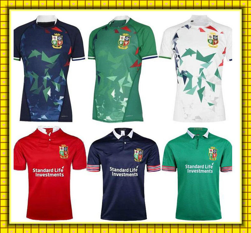 

2021 2022 National league British and Irish Lions Rugby Jersey shirt Nations polo S-3XL red pro 20/21, Black;gray