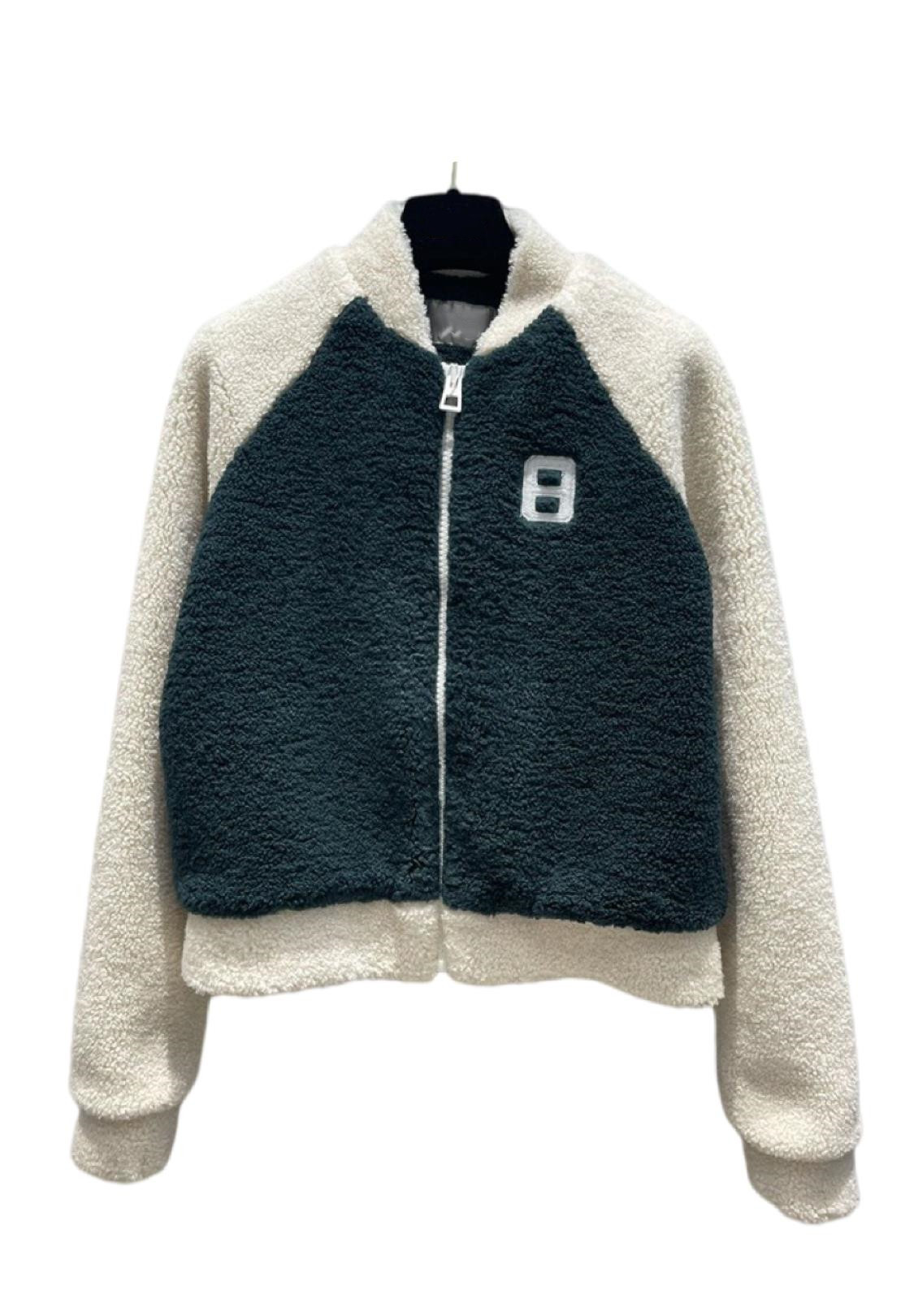 

Milan Runway Jackets 2022 Spring Stand Collar Long Sleeve Panelled Women' Coats Designer Brand Same Style Outerwear 1211-4, Picture color