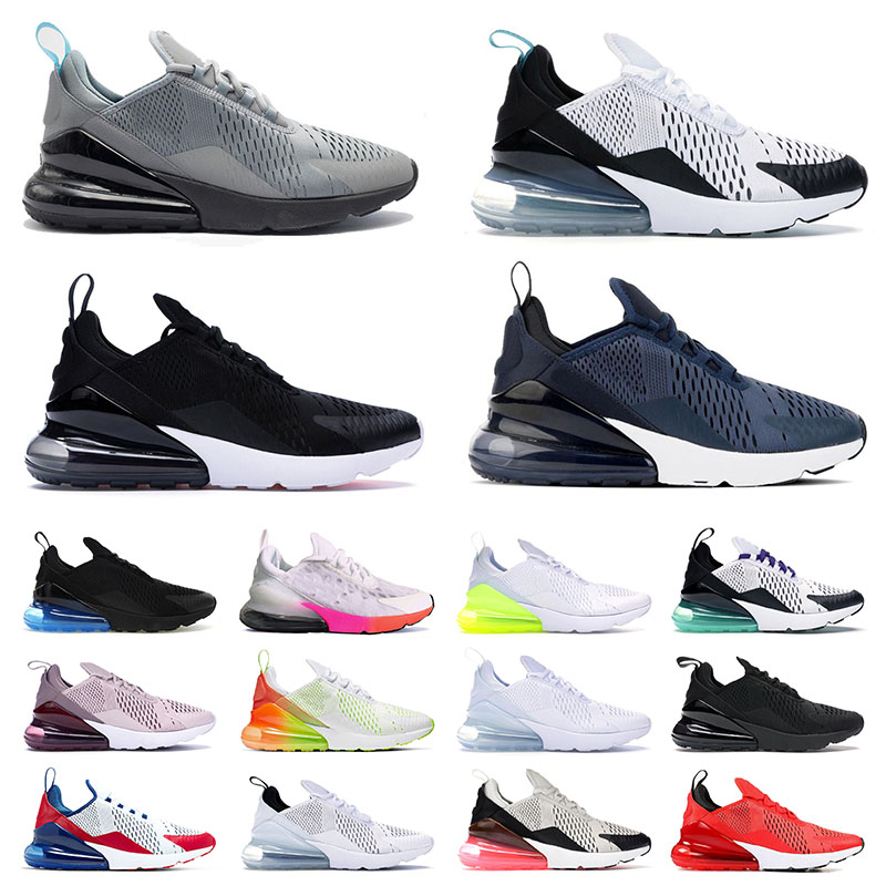 

Professional 270s Running Shoes Men Trainers Women Runners Summep Gradients Sports Sneakers Navy Blue Barely Rose Dusty Cactus Triple Black White Habanero Red, A41 black bule 40-45